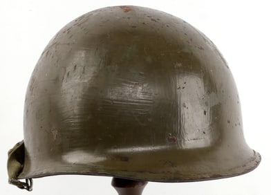 KOREAN WAR US M1 HELMET WESTINGHOUSE MICARTA