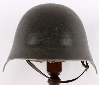 WWII SWISS M1918 STEEL COMBAT HELMET