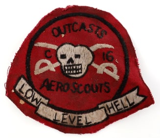 VIETNAM IN COUNTRY MADE OUTCASTS C 16 PATCH