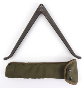 VIETNAM WAR COLT XM3 M16 RIFLE BIPOD & NYLON CASE