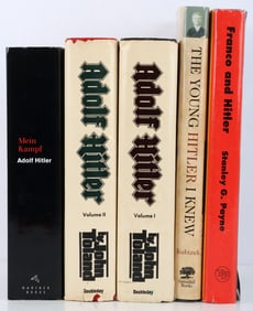 WWII GERMAN THIRD REICH ADOLF HITLER BOOK LOT