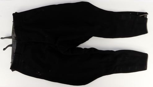 WWII GERMAN THIRD REICH BLACK UNIFORM BREECHES
