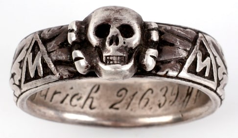 WWII GERMAN THIRD REICH HEYDRICH SS-EHREN RING