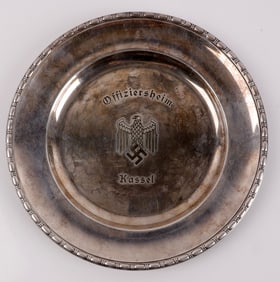 WWII GERMAN THIRD REICH OFFICERS CLUB PLATE