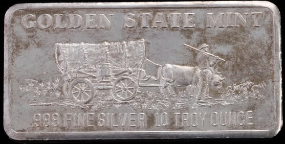 10 TROY OUNCE 999 FINE SILVER BULLION BAR