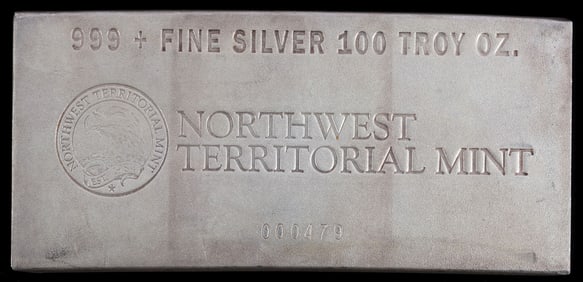 100 TROY OUNCE 999 FINE SILVER BULLION BAR
