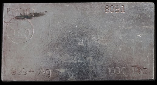 100 TROY OUNCE 999 FINE SILVER BULLION BAR