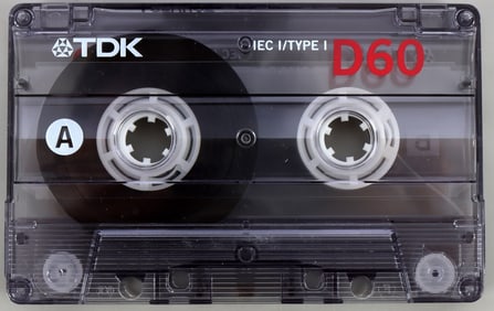 CHARLES MANSON PRISON CASSETTE TAPE RECORDING