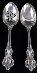EL GRANDE STERLING SILVER SERVING SPOONS