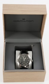 HAMILTON KHAKI MURPH AUTOMATIC WRIST WATCH 42MM