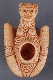 TAINO COMPLEX ACROBATIC BAT LIME POT
