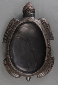 TAINO ELABORATE TURTLE SHAPED BOWL