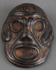 TAINO FINELY CARVED HEAD