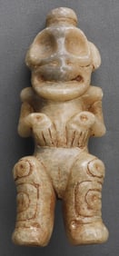 TAINO THREE DIMENSIONAL ANTHROPIC COHOBA INHALER
