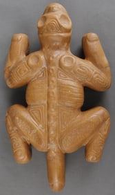 TAINO THREE DIMENSIONAL IGUANA EFFIGY