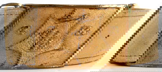 CIVIL WAR GAR BELT & BUCKLE