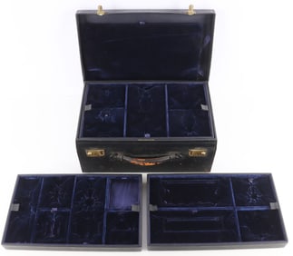 WWII TIFFANY & CO MEDAL & ORDER CARRYING CASE