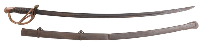 US CIVIL WAR UNION CAVALRY SWORD MANSFIELD & LAMB