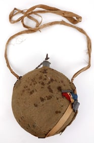 CIVIL WAR MODEL 1858 CANTEEN WITH MEDAL