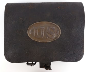 US CIVIL WAR UNION CARTRIDGE POUCH MOORE'S & CO