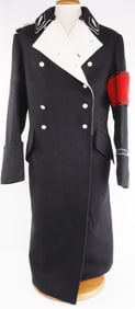 WWII GERMAN REICH ALLGEMEINE WAFFEN SS OVERCOAT