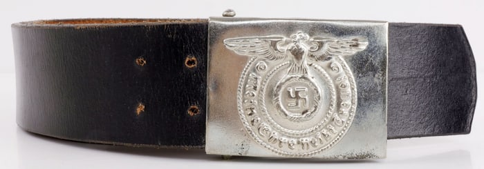 WWII GERMAN THIRD REICH SS BELT BUCKLE