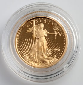 1995 1/10 OUNCE GOLD AMERICAN EAGLE COIN