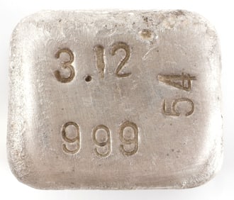 3.12 TROY OUNCE SILVER BULLION BAR