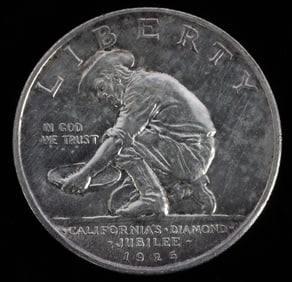 1925 S US CALIFORNIA DIAMOND JUBILEE HALF DOLLAR