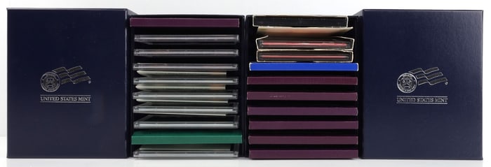 20 U.S. MINT PROOF SET LOT 1980 TO 1998