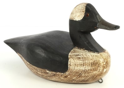 ARDELL WATERFIELD SIGNED WOOD DUCK DECOY