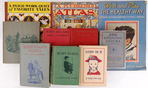 10 PCS ELOISE BURNS WILKIN EARLY ILLUSTRATED BOOKS