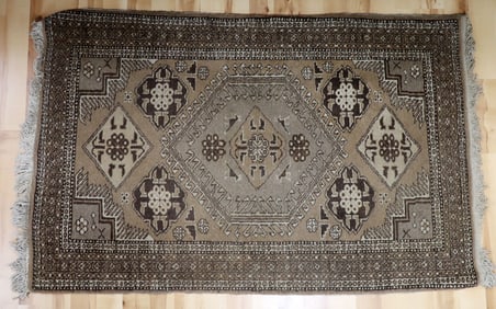 ORIENTAL RUG HANDWOVEN OTTOMAN TURKISH
