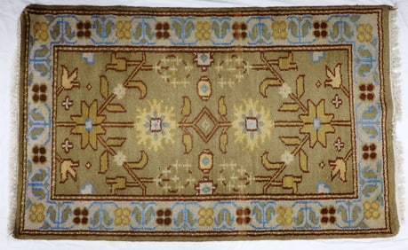 ORIENTAL RUG HANDWOVEN PERSIAN OUSHAK