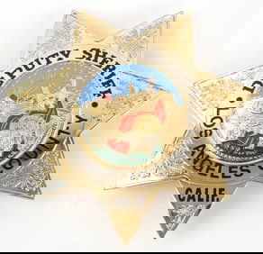 US DEPUTY SHERIFF BADGE FOR LOS ANGELES COUNTY