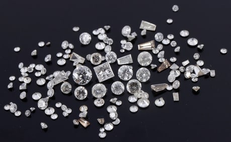 DIAMONDS LOOSE RECLAIMED TCW 2.5 CARATS