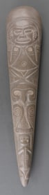 PRECOLUMBIAN TAINO CARVED CELT AXE HEAD