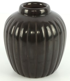 ALVIN BACA SANTA CLARA POTTERY VASE