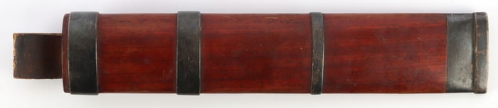 WWII JAPANESE DAGGER SHEATH SILVER FURNITURE
