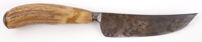 MARSHES & SHEPHERD STAG GRIP PATCH KNIFE CA. 1830