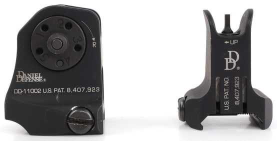 DANIEL DEFENSE AR-15 ROCK & LOCK IRON SIGHT SET