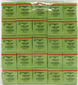 500 RDS 7.62X39 124GR FMJ AK-47 RIFLE AMMO