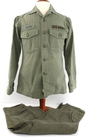 KOREA US ARMY 2ND INFANTRY DIV NAMED FATIGUES
