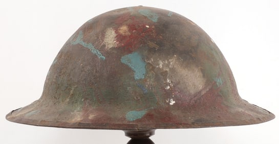 WWI AMERICAN MODEL 1917 BRODIE HELMET DOUGHBOY