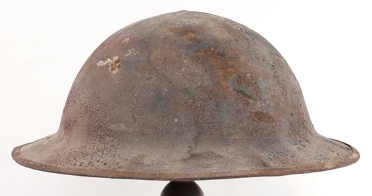 WWI AMERICAN MODEL 1917 BRODIE HELMET DOUGHBOY