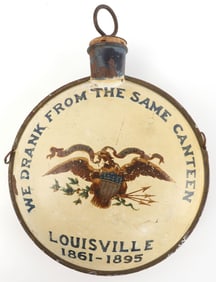 US CIVIL WAR GRAND ARMY OF REPUBLIC GAR CANTEEN