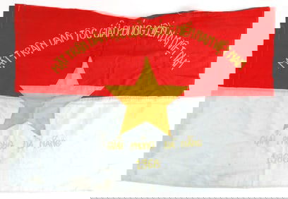 VIETNAM WAR VIETNAMESE COMMUNIST FLAG VIET CONG
