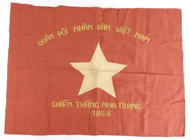 VIETNAM WAR VIETNAMESE COMMUNIST FLAG VIET CONG