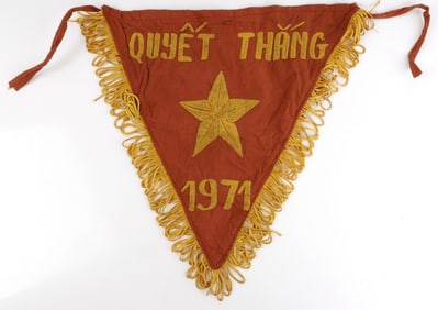 VIETNAM WAR VIETNAMESE COMMUNIST FLAG VIET CONG