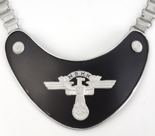 WWII GERMAN THIRD REICH NSKK GORGET